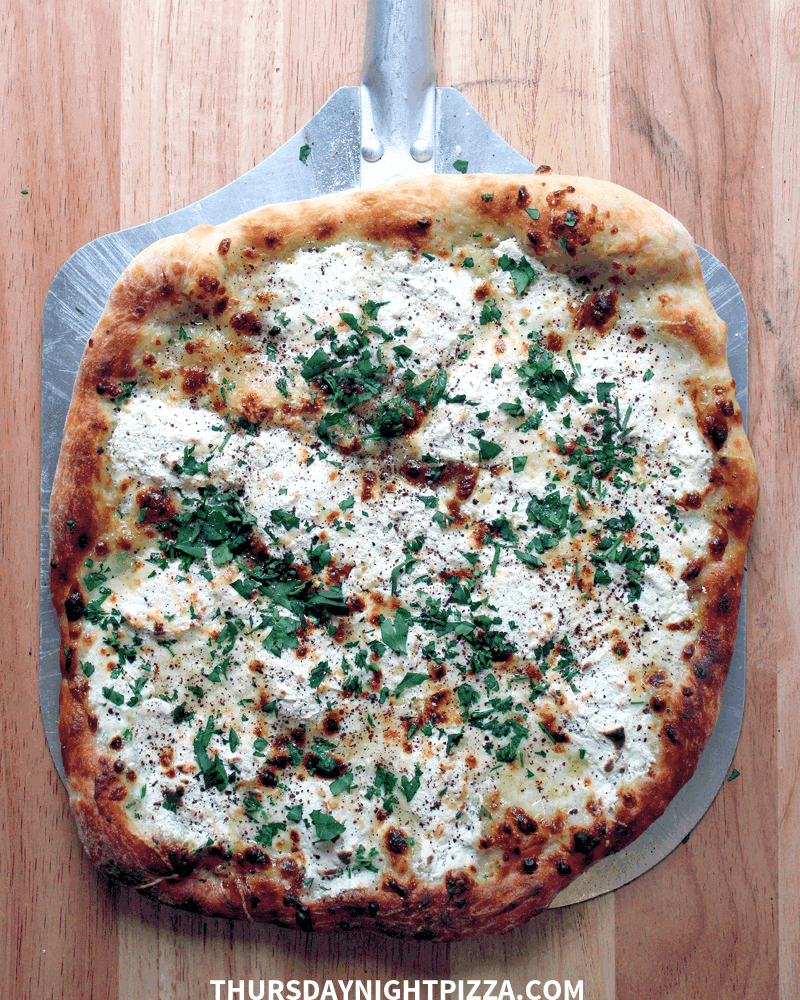 Unlock Deliciousness: Ricotta, Mozzarella & Parmesan White Pizza